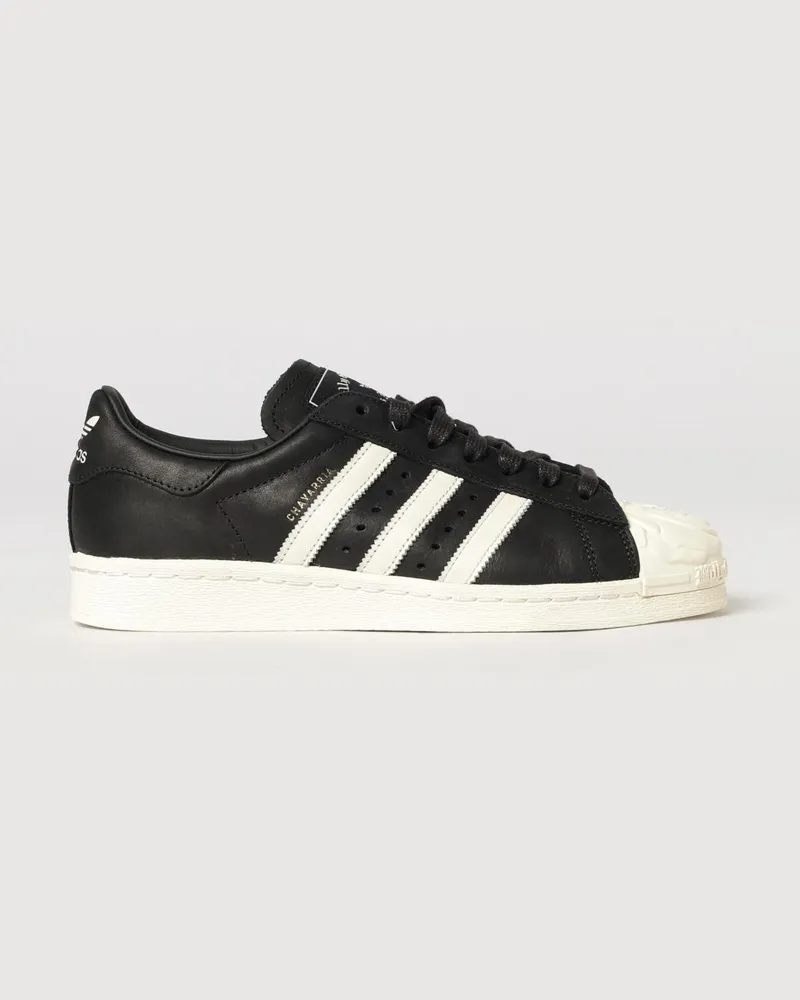adidas Superstar-Ledersneaker Willy Chavarria x mit Shell-Zehenkappe Schwarz