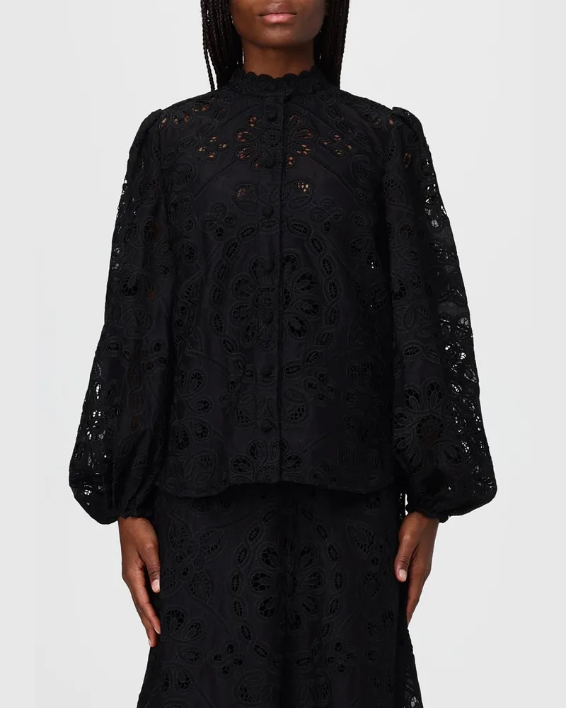 Zimmermann Hemdbluse damen Schwarz