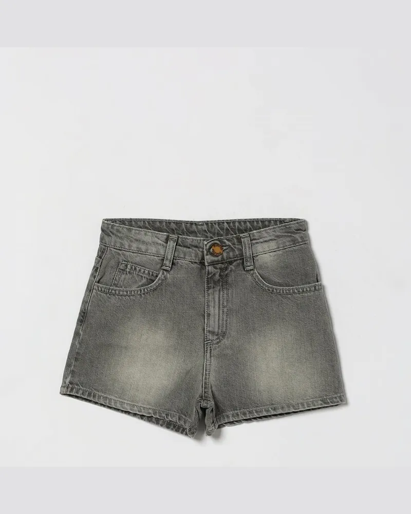 Pinko Fünf-Taschen-Shorts aus Baumwoll-Denim für Mädchen Denim