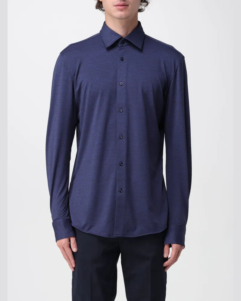 HUGO BOSS Hemd herren Blau