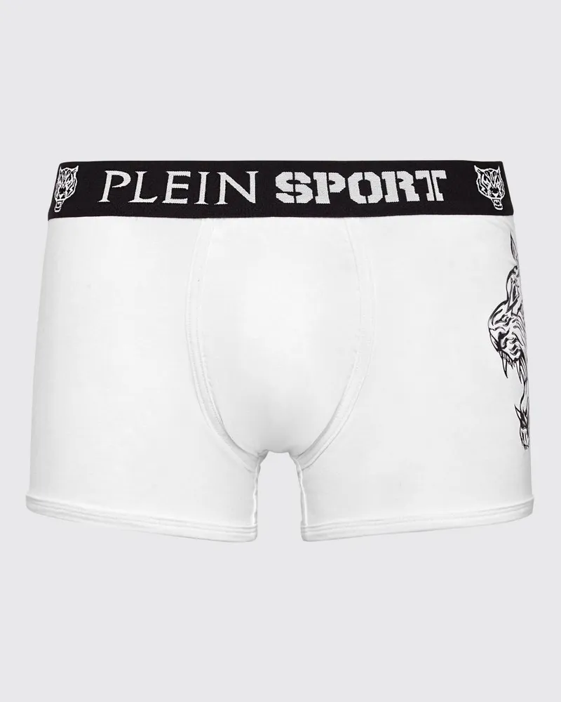 Philipp Plein Boxershorts aus Stretch-Baumwollmischung Philipp Plein Weiß