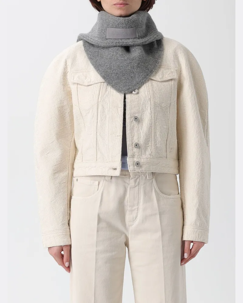 Jacquemus Schal damen Grau