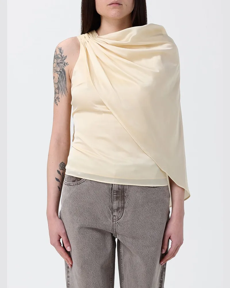 ROTATE Birger Christensen Top damen Gelb