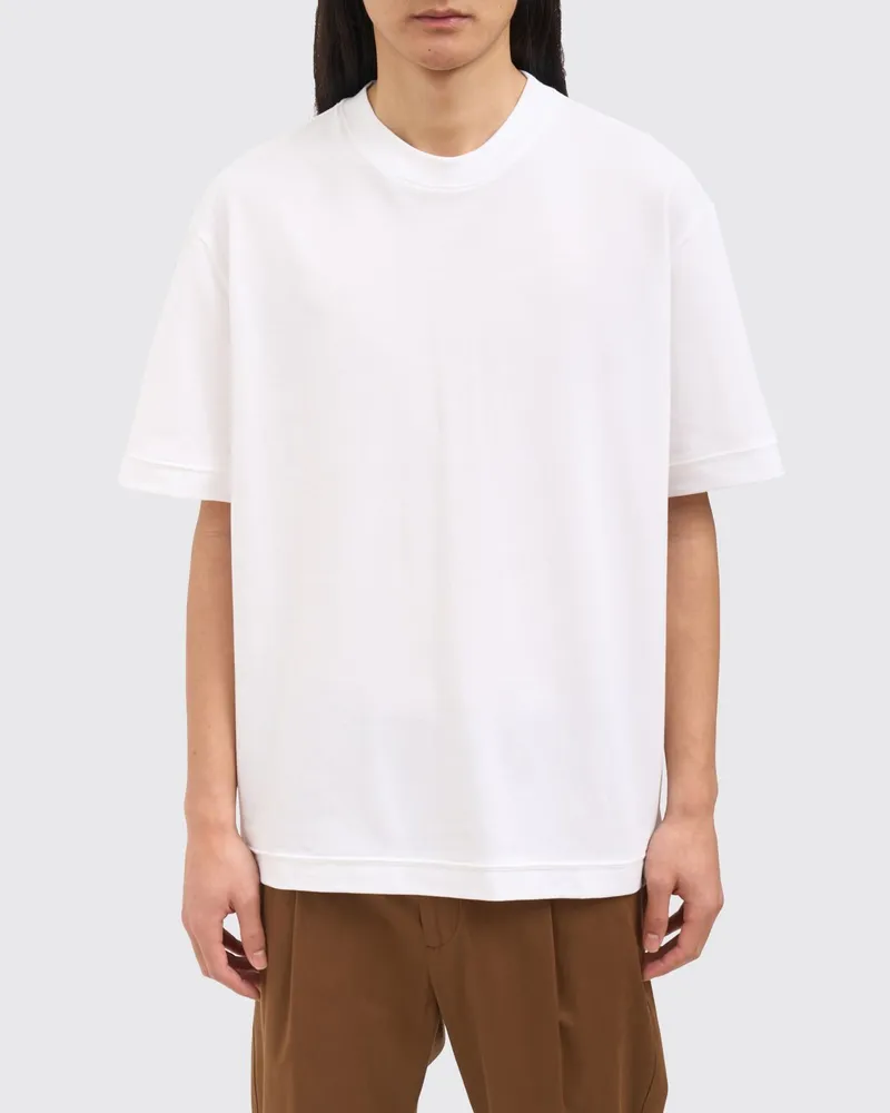 Paolo Pecora Milano T-shirt herren Weiß