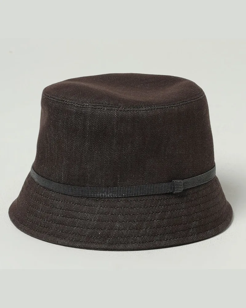 Brunello Cucinelli Hut damen Braun