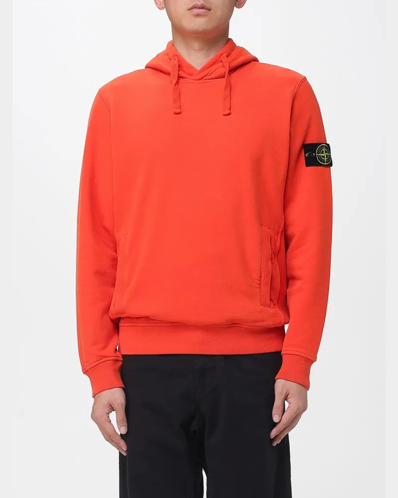 Stone Island Sweatshirt herren Rot