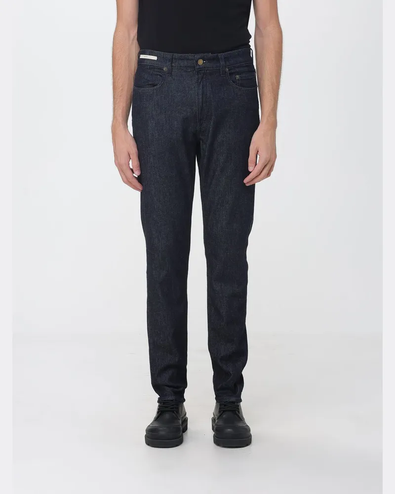 Siviglia Slim-Fit Five-Pocket-Jeans aus Stretch-Baumwolldenim Blau