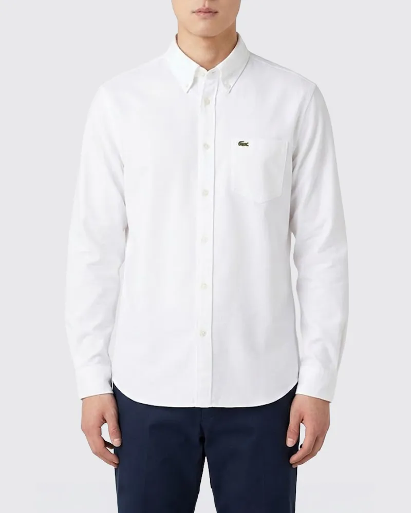 Lacoste Hemd herren Weiß