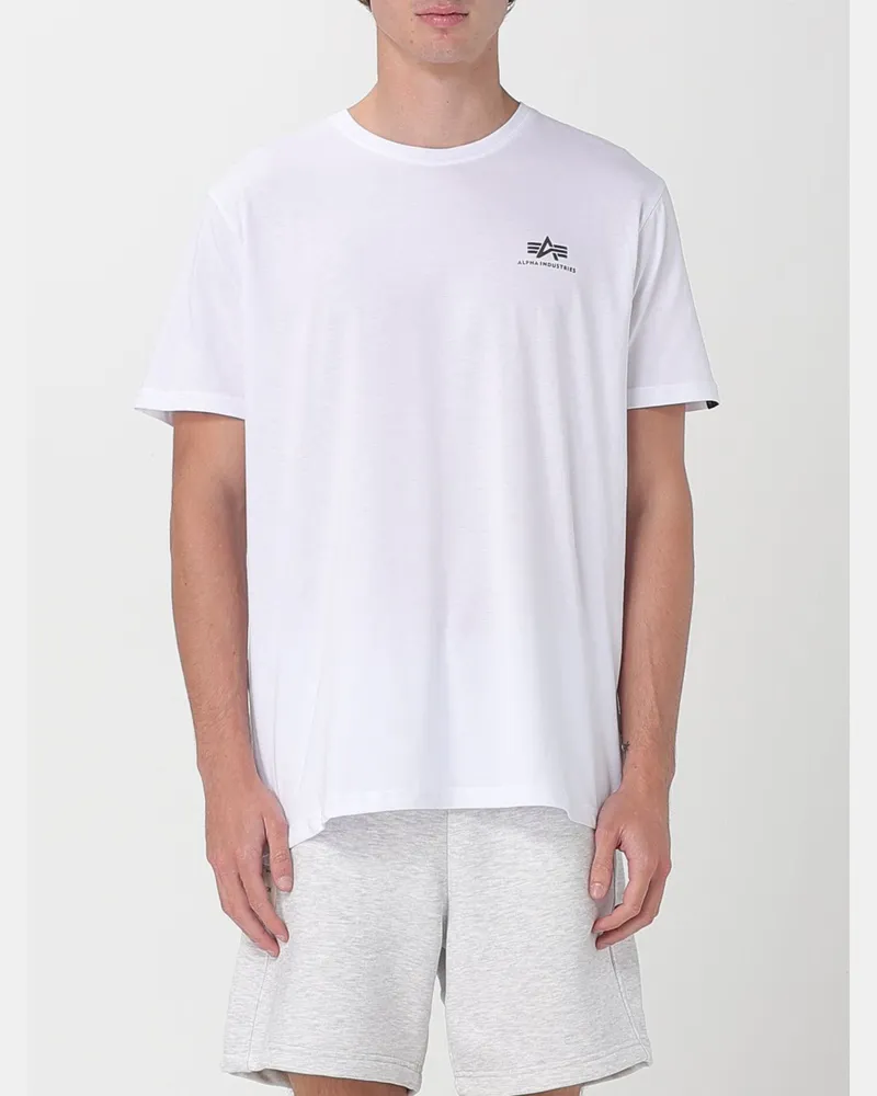 Alpha Industries T-shirt herren Weiß