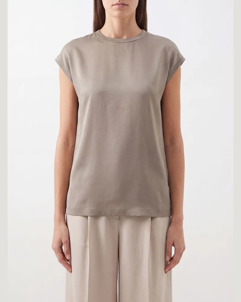 Brunello Cucinelli Hemdbluse damen Grün
