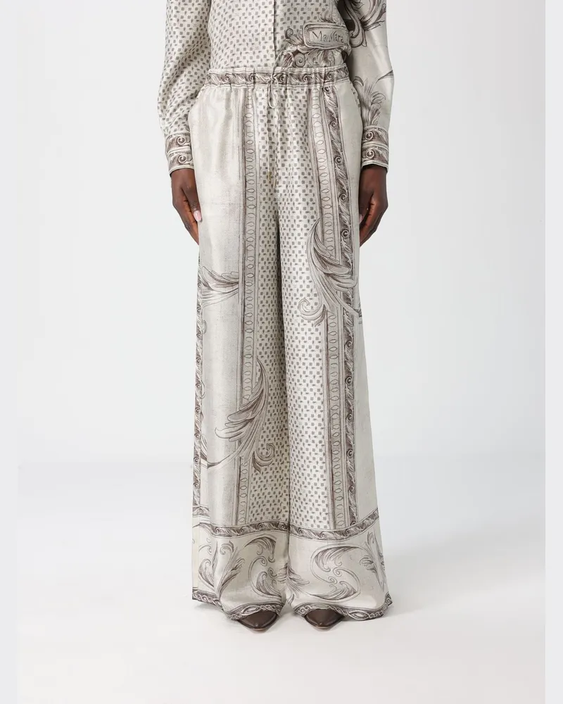 Max Mara Hose damen Ivory