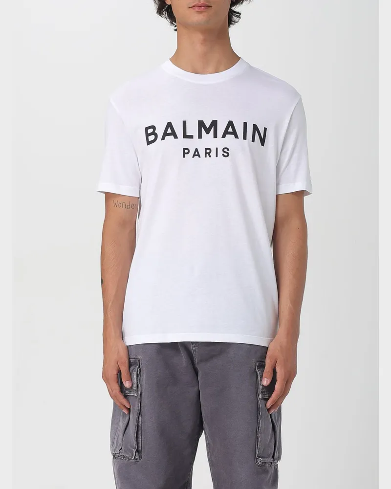 Balmain T-shirt herren Schwarz