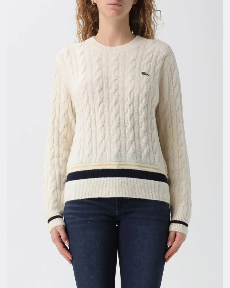 Lacoste Pullover damen Beige