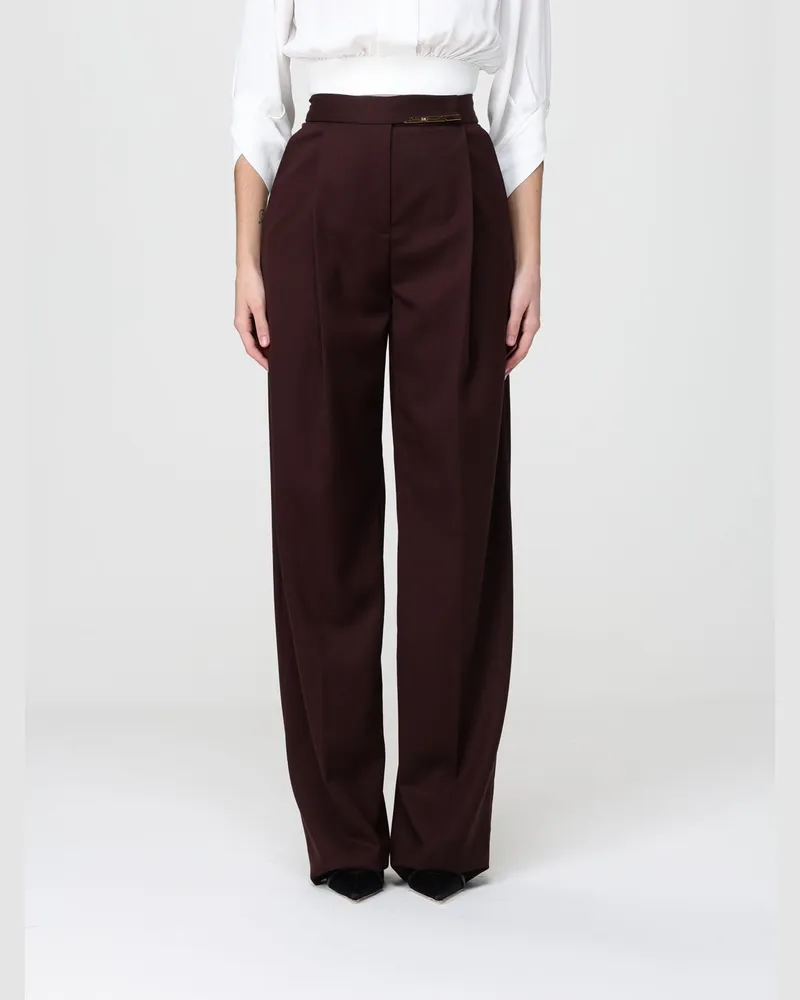 Elisabetta Franchi Hose damen Braun