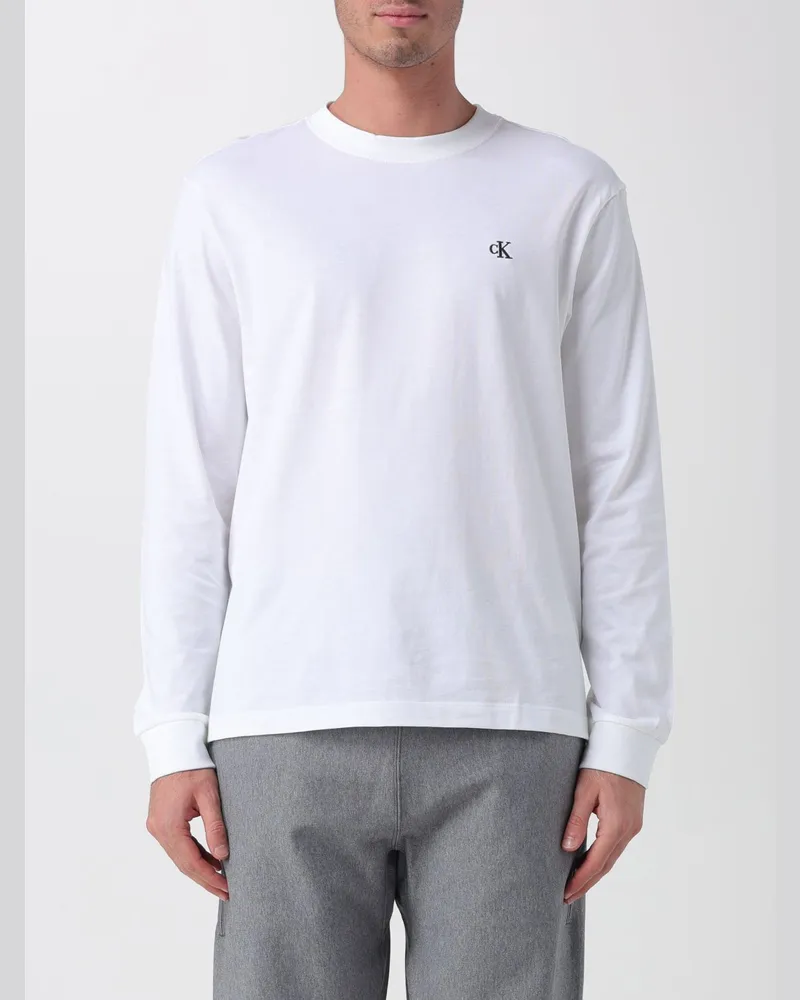 Calvin Klein T-shirt herren Weiß