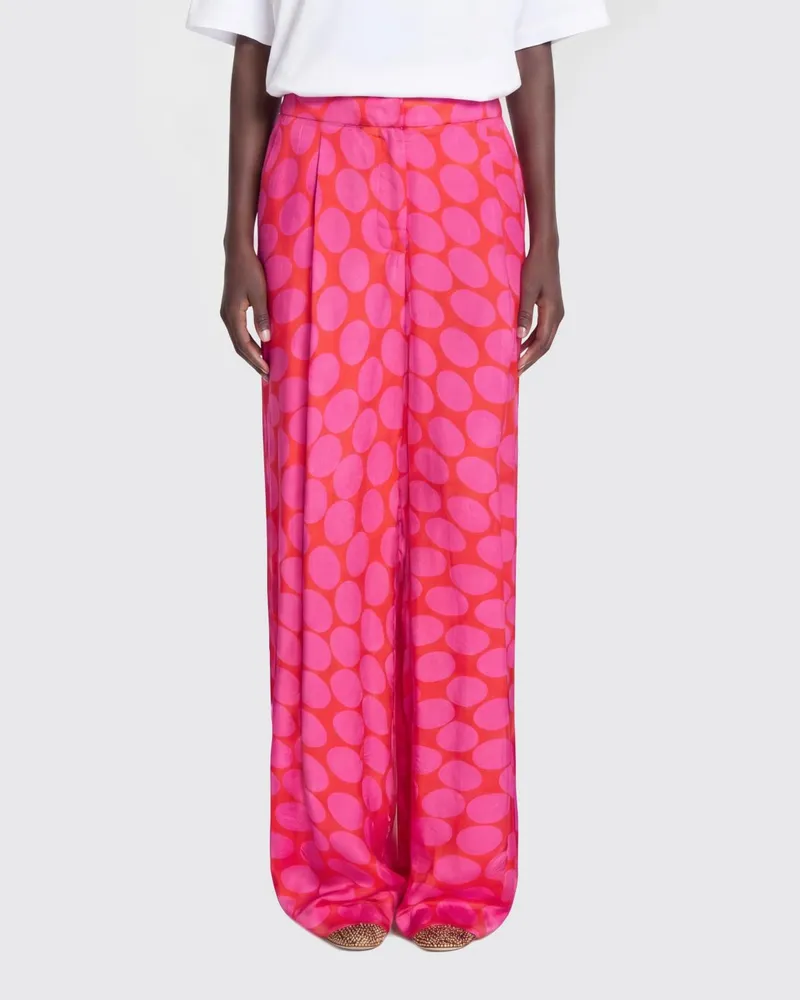 Dries van Noten Hose damen Fuchsia