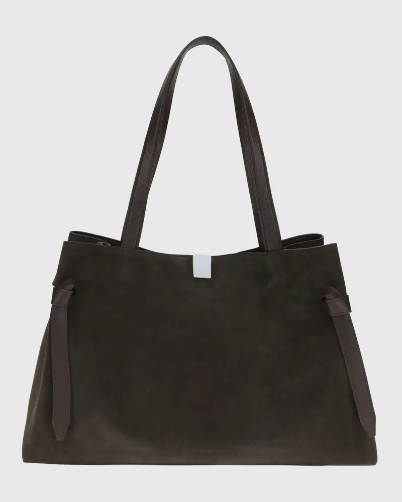 YUZEFI Schultertasche damen Braun