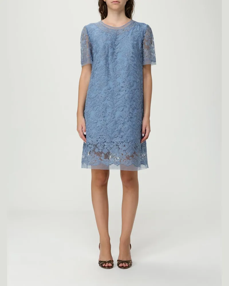 Ermanno Scervino Kleider damen Hellblau