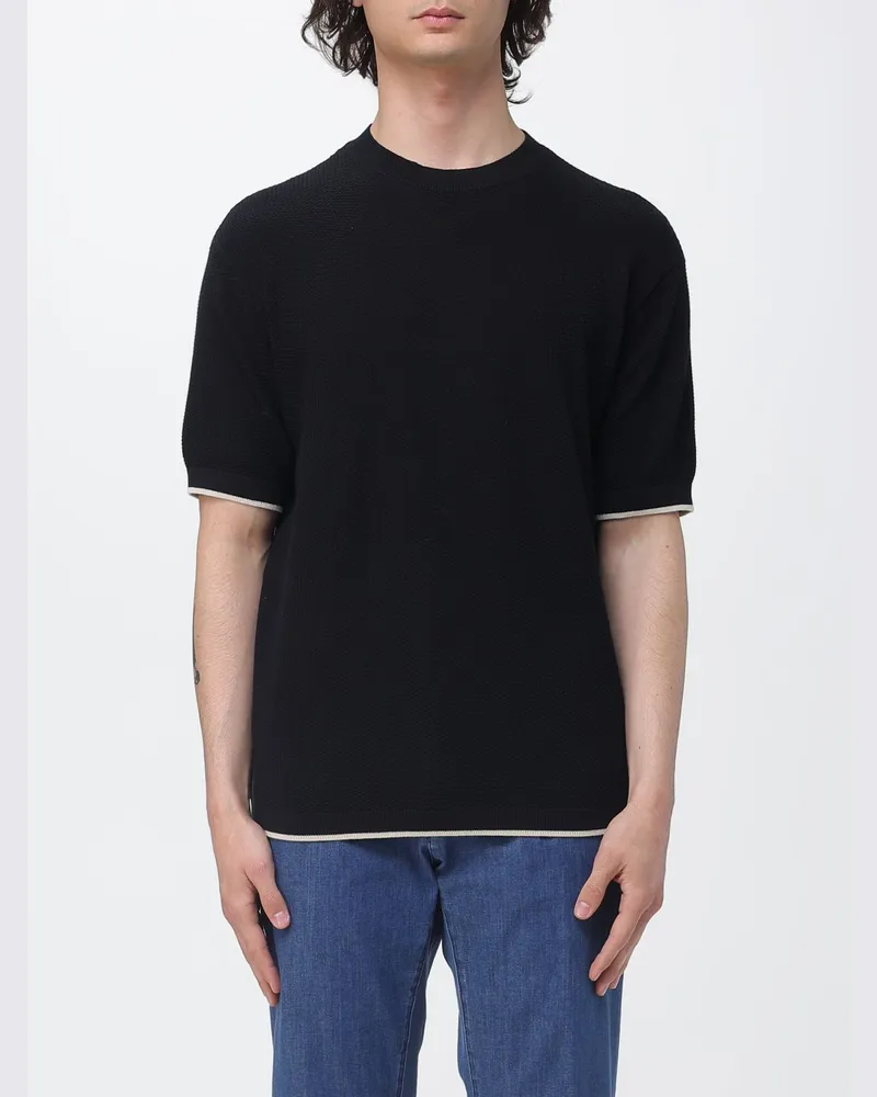 Emporio Armani Polo herren Schwarz