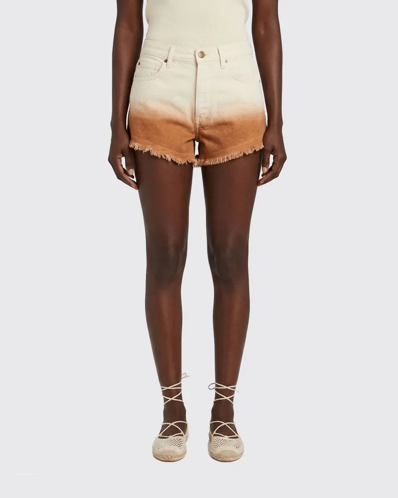 Alanui Shorts damen Braun
