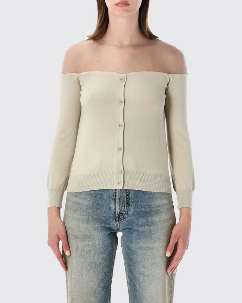 Maison Margiela Pullover damen Beige