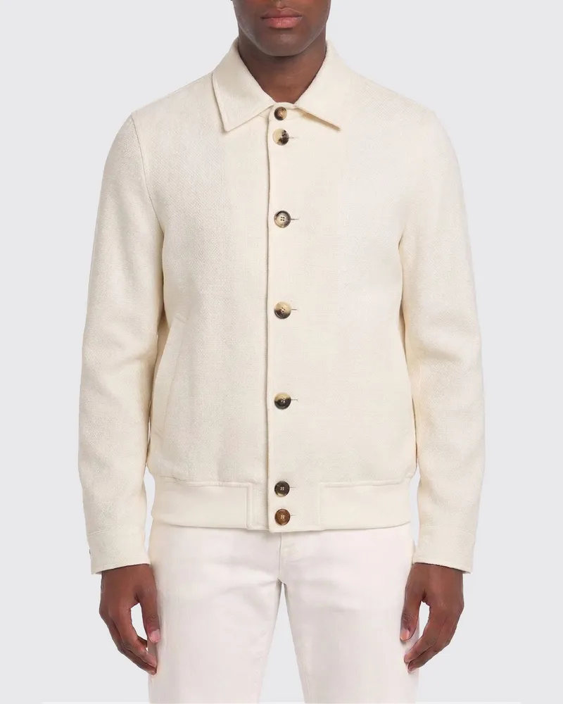 Brunello Cucinelli Jacke herren Weiß