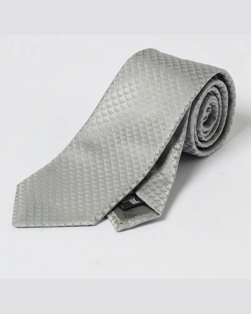 Emporio Armani Krawatte herren Silber