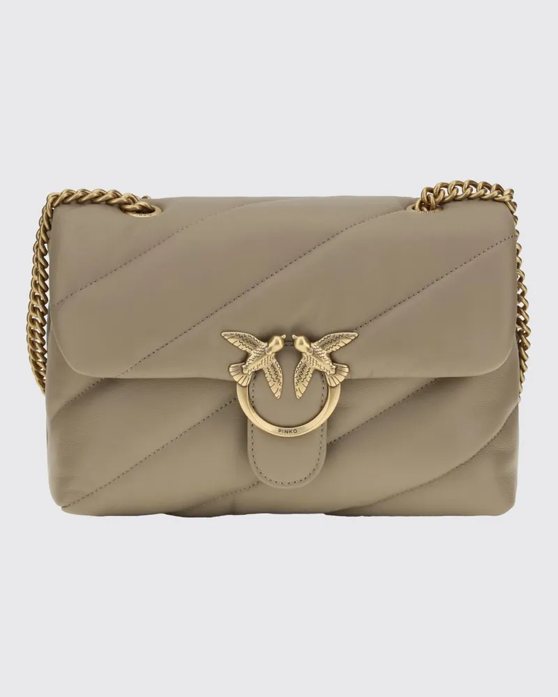 Pinko Schultertasche damen Grau