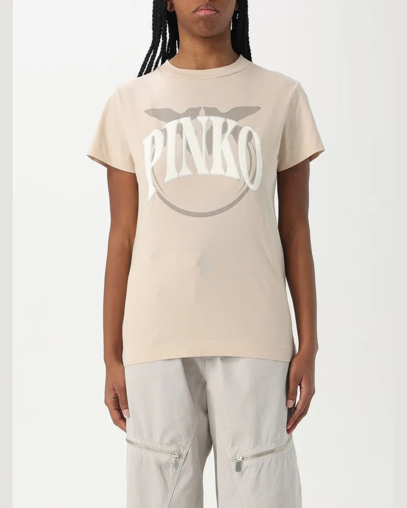 Pinko T-shirt damen Beige