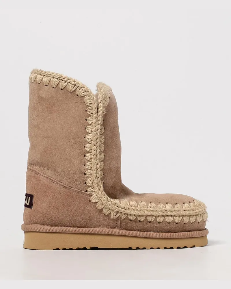 Mou Flache stiefeletten damen Camel