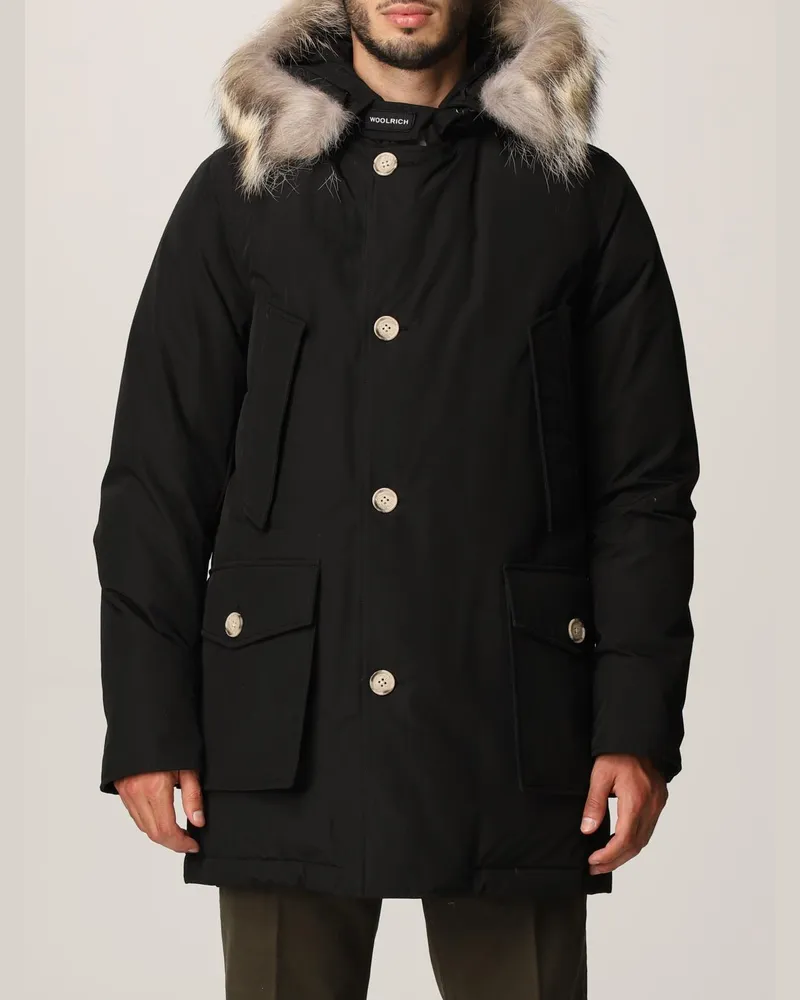 Woolrich Herren Jacke Schwarz