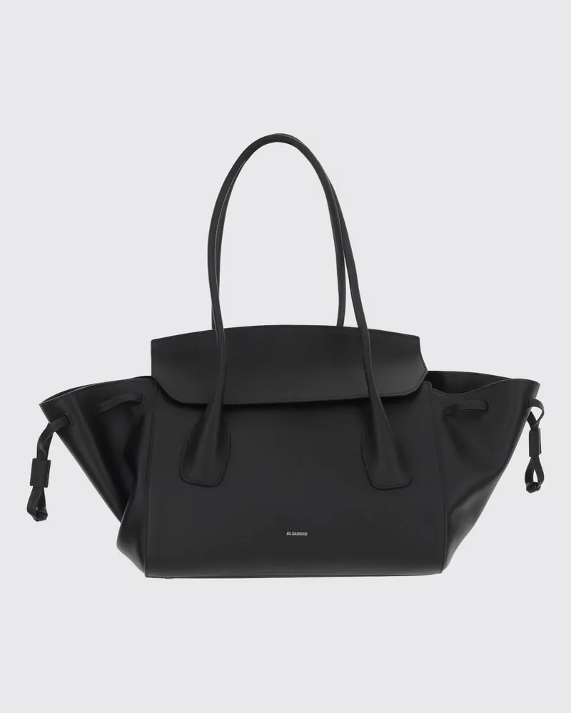 Jil Sander Schultertasche damen Schwarz