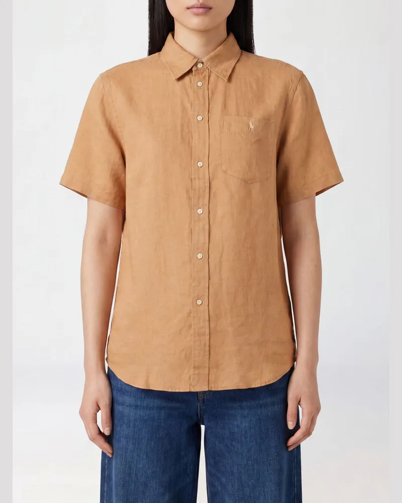 Ralph Lauren Leinenhemd Beige