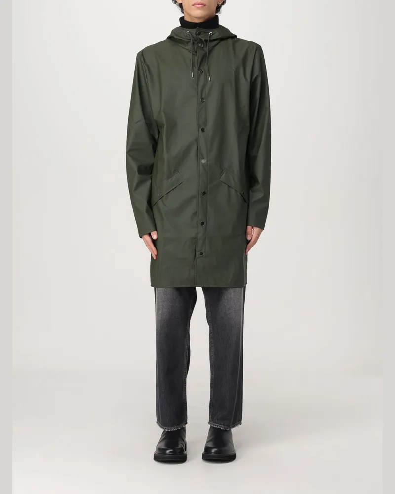 RAINS Jacke herren Grün