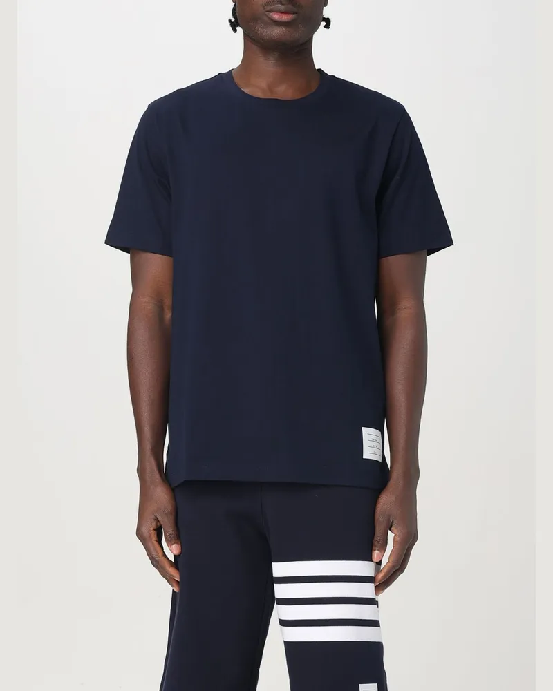 Thom Browne T-shirt herren Navy