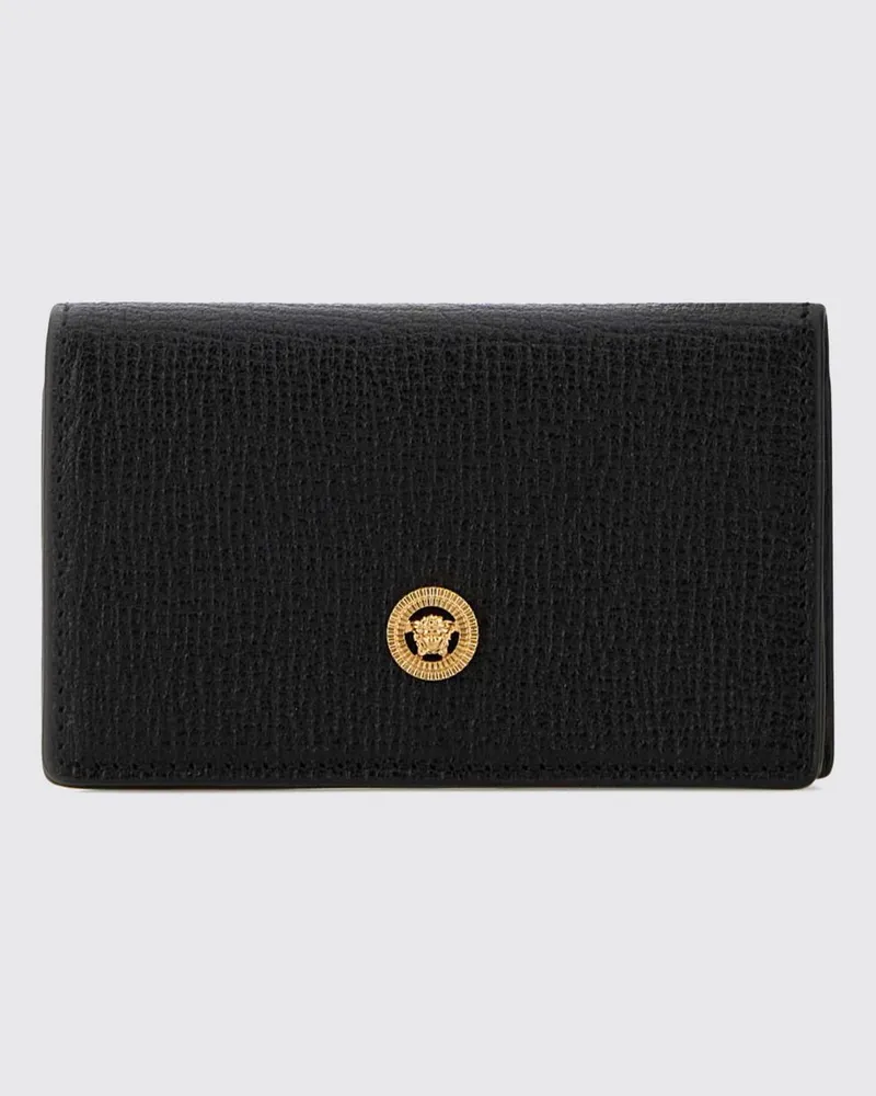 Versace Portemonnaie herren Schwarz