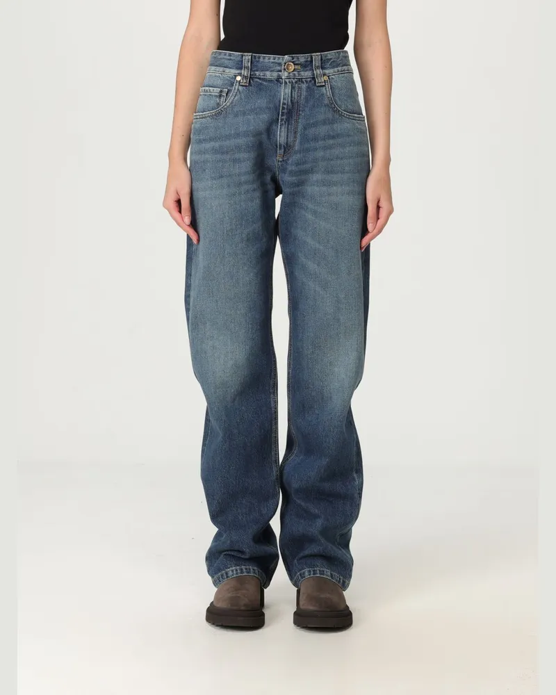 Brunello Cucinelli Jeans damen Blau