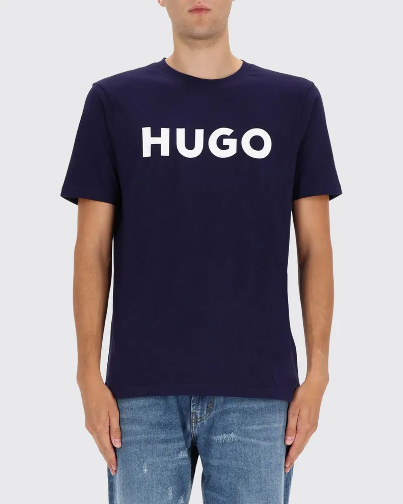 HUGO BOSS T-shirt herren Blau