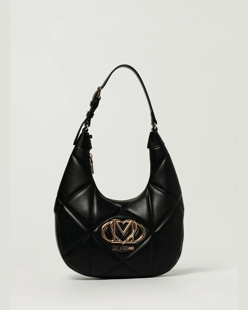 Moschino Schultertasche damen Schwarz