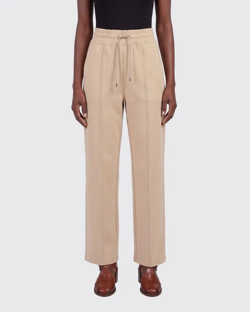 MOORER Stretch-Baumwollmisch-Jogginghose Beige