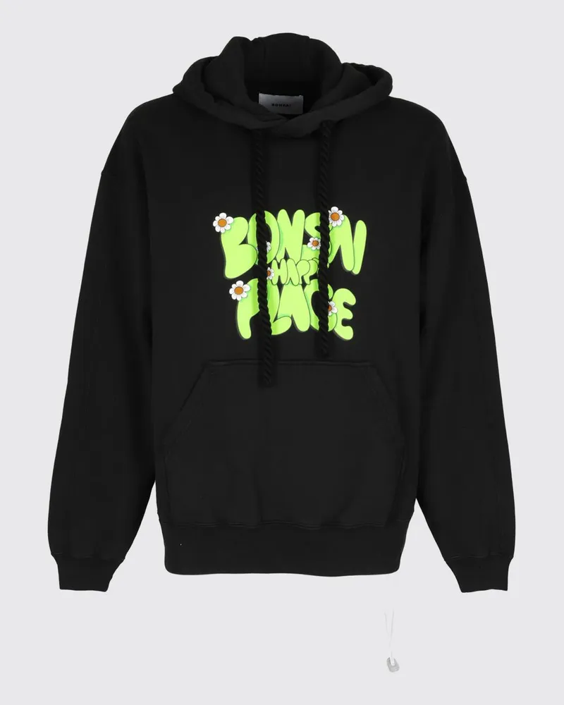 BONSAI Sweatshirt herren Schwarz