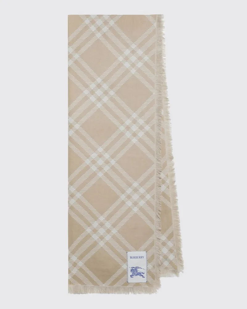 Burberry Schal damen Ecru