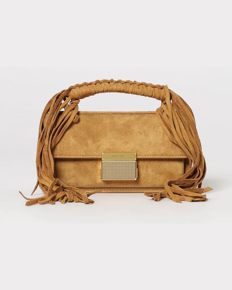 Golden Goose Schultertasche damen Camel
