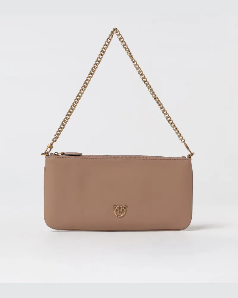 Pinko Schultertasche damen Beige