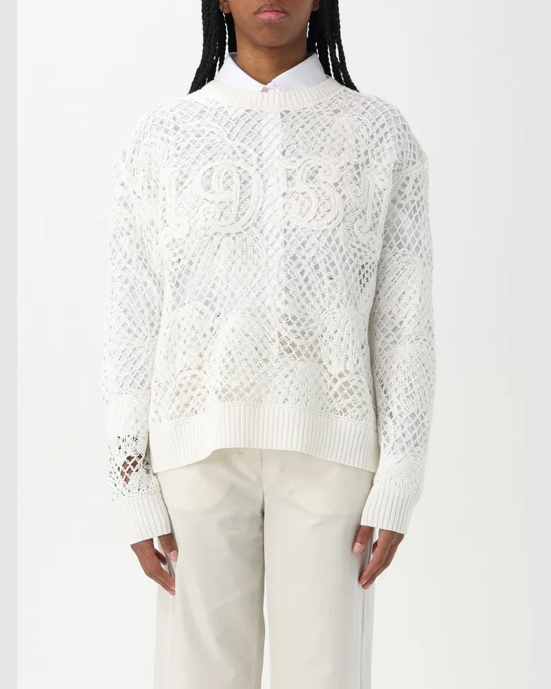 Max Mara Pullover damen Weiß