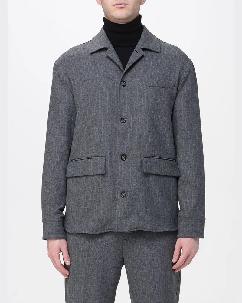 Paolo Pecora Milano Jacke herren Grau
