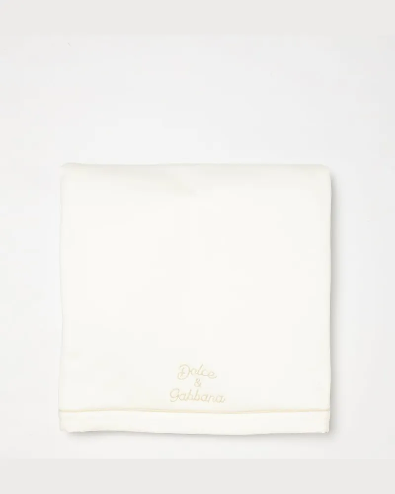 Dolce & Gabbana Decke kinder Dolce & Gabbana Weiß