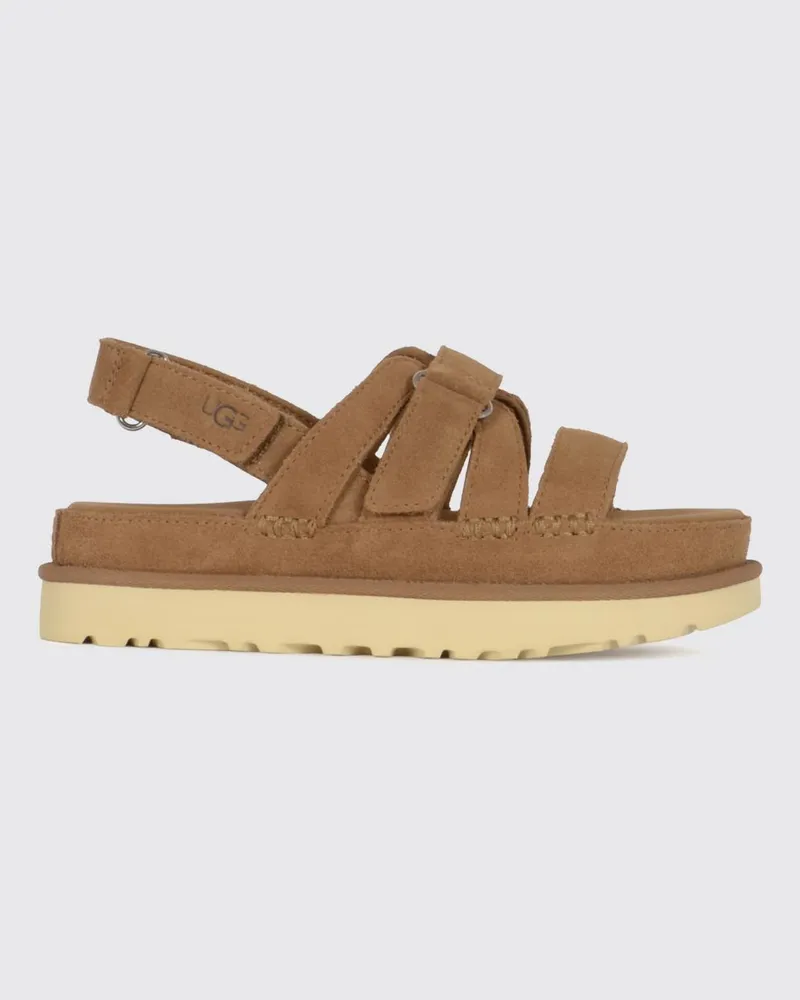 UGG Sandalen mit absatz damen Braun