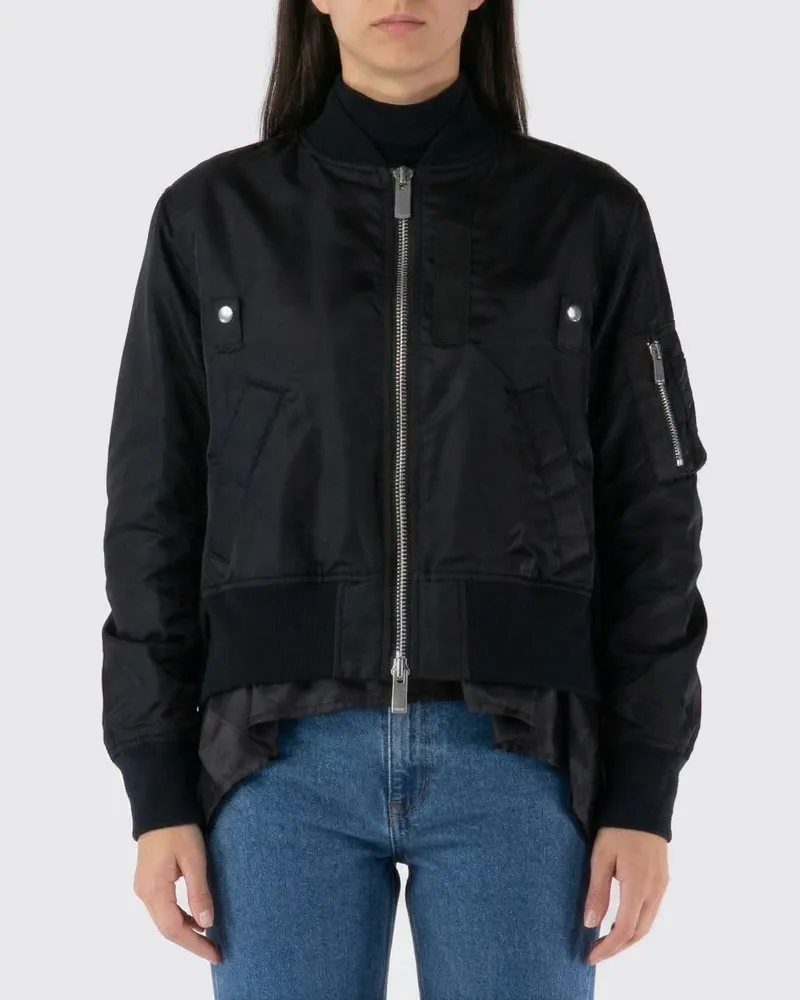 Sacai Jacke damen Schwarz