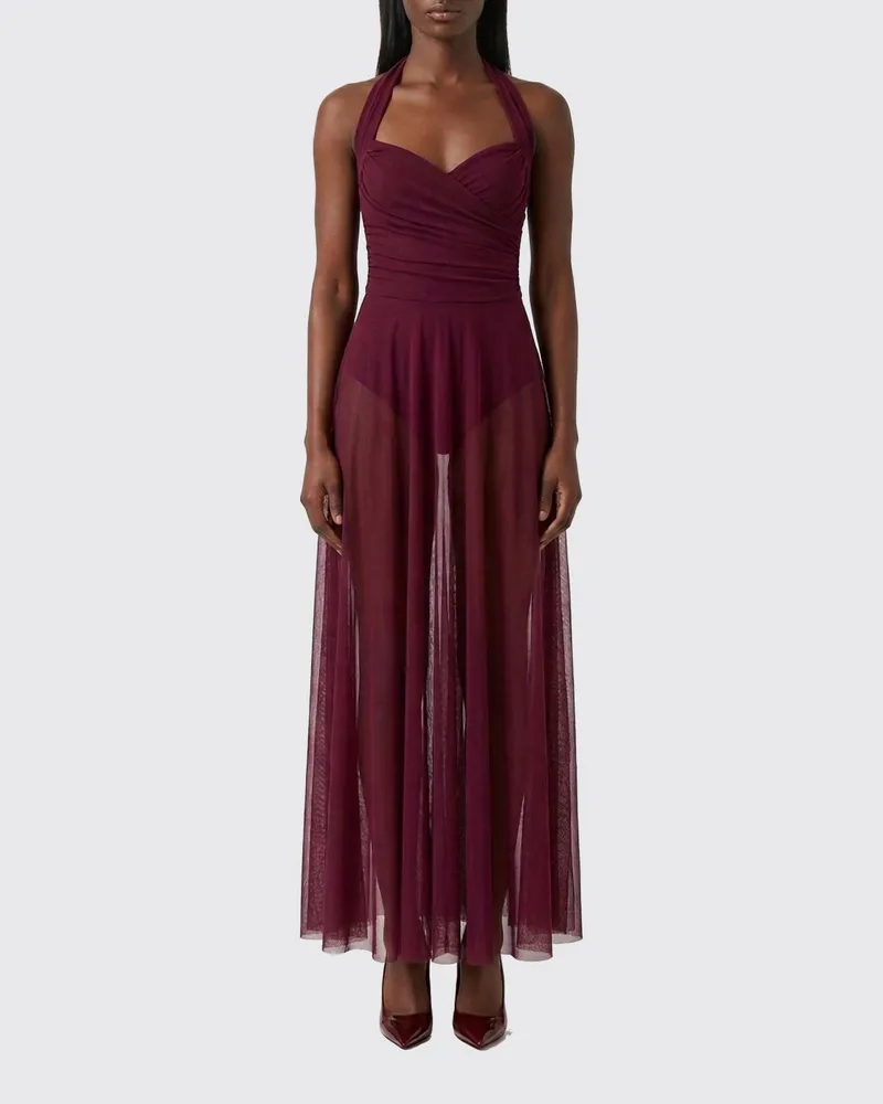 Norma Kamali Kleid damen Rot